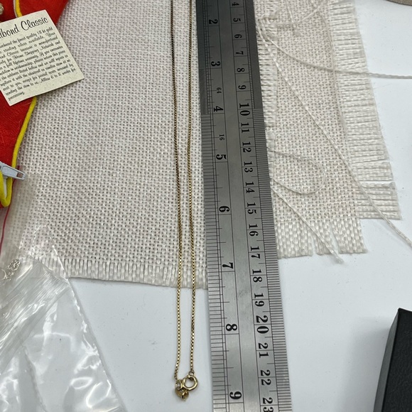 Vintage Technibond Classic 18K Gold-Bonded Sterling Silver Necklace – 18” - Picture 16 of 17